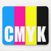 CMYK - mousepad (Vorne)