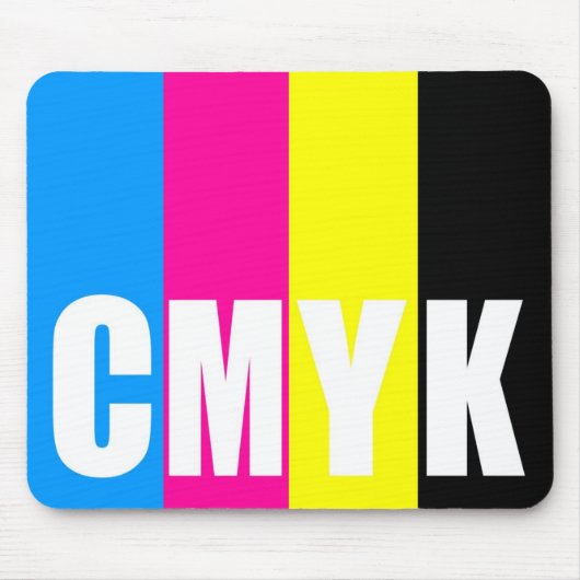 CMYK - mousepad (Vorne)