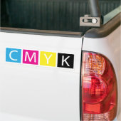 CMYK pressen Farben vor Autoaufkleber (Auf Lkw)