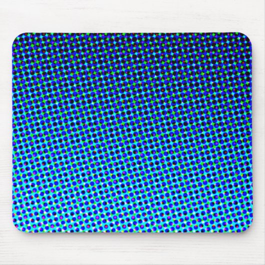 CMYK Punkt-Muster mousepad (Vorne)