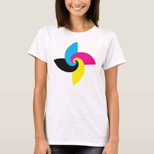CMYK-Snayl T-Shirt (Vorderseite)