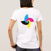 CMYK-Snayl T-Shirt (Rückseite)