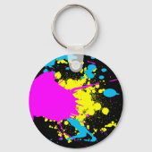 CMYK Splash Schlüsselanhänger (Vorderseite)