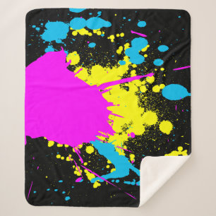 CMYK Splash Sherpadecke