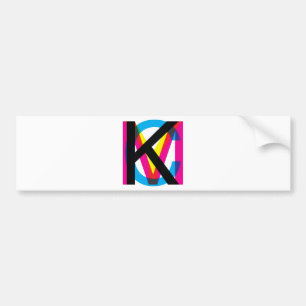 CMYK Stapel Autoaufkleber