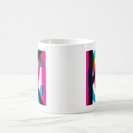 CMYK Stapel Kaffeetasse (Mittel)