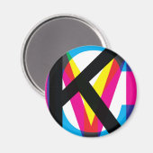 CMYK-Stapel Magnet (Vorderseite/Rückseite)