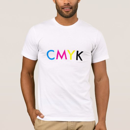 CMYK T-Shirt (Vorderseite)