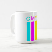 CMYK-Tasse Kaffeetasse (Vorderseite Links)