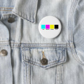 CMYK vier Farbprozeßmodell Button (Beispiel)