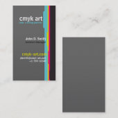 CMYK VISITENKARTE (Vorne/Hinten)