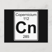 Cn - Copernicium Postkarte (Vorderseite)
