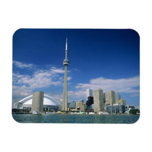 CN Tower and Skydome in Toronto, Ontario, Magnet
