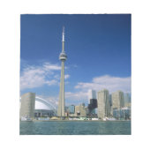 CN Tower and Skydome in Toronto, Ontario, Notizblock (Vorderseite)