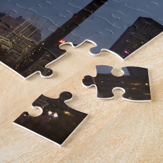 CN Tower at Night - Toronto, Kanada Puzzle (Seite)