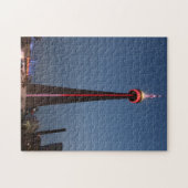 CN Tower at Night - Toronto, Kanada Puzzle (Horizontal)
