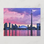 CN Tower : Aussicht von der Innenstadt Torontos Postkarte (Vorderseite)
