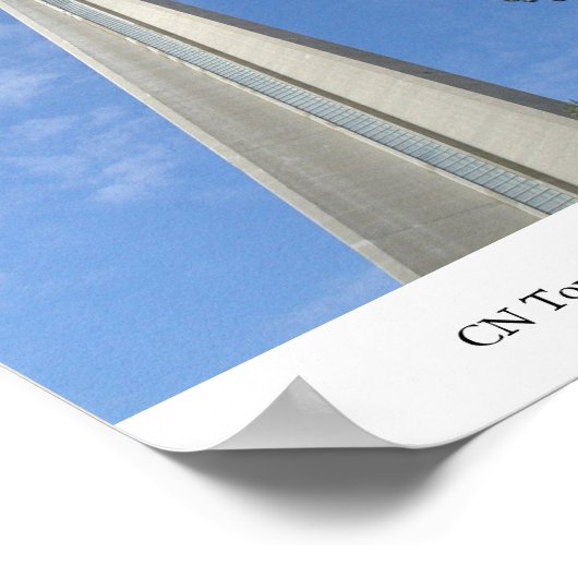 CN Tower Poster (Ecke)