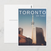 CN Tower Postkarte (Vorne/Hinten)