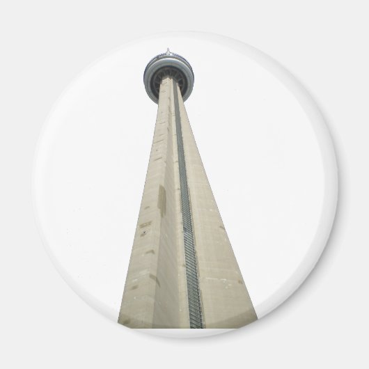 CN Tower Round Magnet (Vorne)