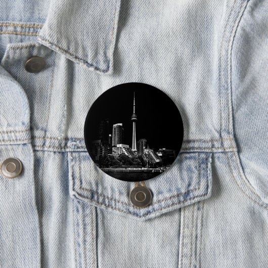 CN Tower Toronto Kanada 1 Button (Beispiel)