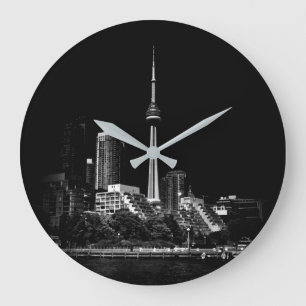 CN Tower Toronto Kanada 1 Große Wanduhr