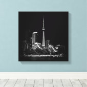 CN Tower Toronto Kanada 1 Leinwanddruck (Insitu (Holzboden))