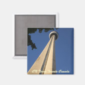 CN Tower, Toronto Kanada Magnet (Vorderseite/Rückseite)