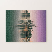 CN Tower Toronto Kanada Sehenswürdigkeit Water Ref Puzzle (Horizontal)