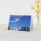 CN Tower, Toronto Karte (Gelbe Blume)