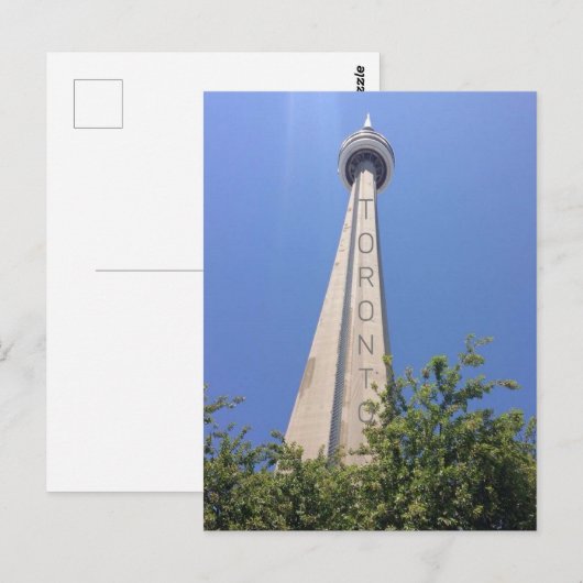 CN Tower Toronto Postcard Postkarte (Vorne/Hinten)