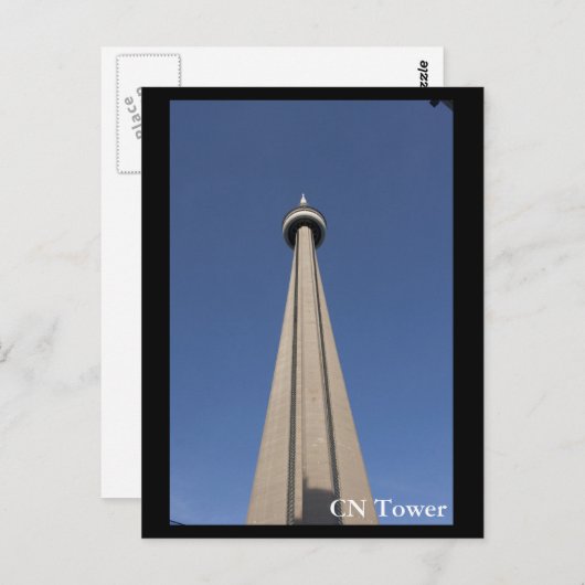 CN Tower, Toronto Postkarte (Vorne/Hinten)