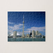 CN Tower und Skydome in Toronto, Ontario, Puzzle (Horizontal)