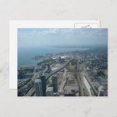 CN Tower View Postkarte (Vorne/Hinten)