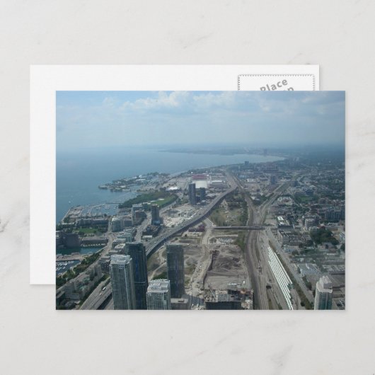 CN Tower View Postkarte (Vorne/Hinten)