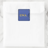 CNA-Aufkleber Quadratischer Aufkleber (Tasche)
