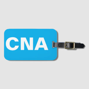 CNA Azure Luggage Tag Gepäckanhänger