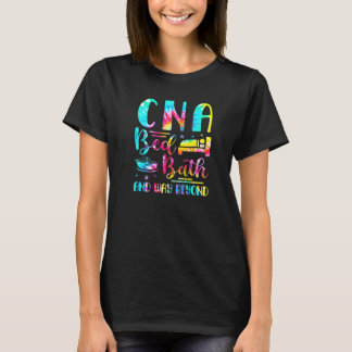 Cna Bett Bad und darüber hinaus Schulkrankenschwes T-Shirt