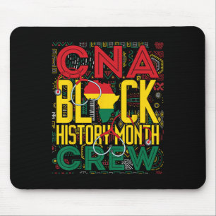 Cna Black History Month Crew Lpn Krankenschwester Mousepad