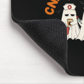 Cna Boo Crew Nurse Retro Funny Ghost Halloween Mousepad (Ecke)