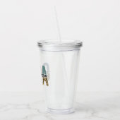 CNA Certified Nursing Assistant Cheetah Print Acryltrinkbecher (Links)