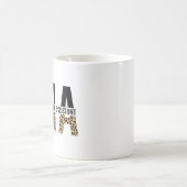 CNA Certified Nursing Assistant Cheetah Print Kaffeetasse (Mittel)