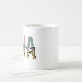 CNA Certified Nursing Assistant Cheetah Print Kaffeetasse (Mittel)