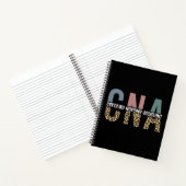CNA Certified Nursing Assistant Cheetah Print Notizblock (Innenseite)