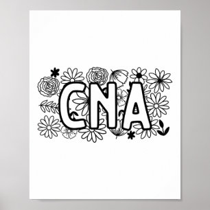 Cna Certified Nursing Istant Patientengesundheit W Poster