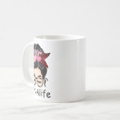 Cna Certified Nursing Istant Valentine Day Niedlic Kaffeetasse (Vorderseite Links)