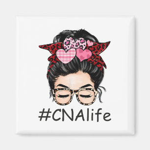 Cna Certified Nursing Istant Valentine Day Niedlic Magnet