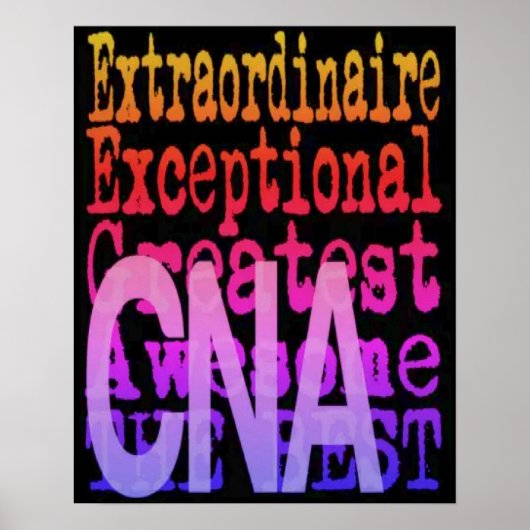 CNA Extraordinaire Poster (Vorne)