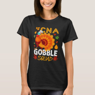 CNA Gobble Squad Maske Türkei CNA Nurse T-Shirt