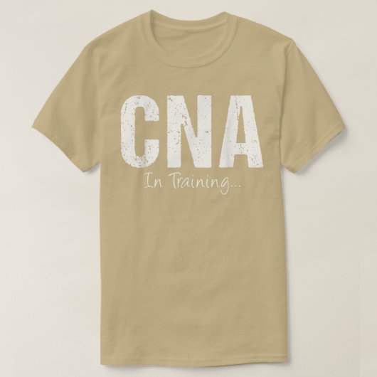 CNA im Training Funny Job Name Future Nursing Assi T-Shirt (Design vorne)